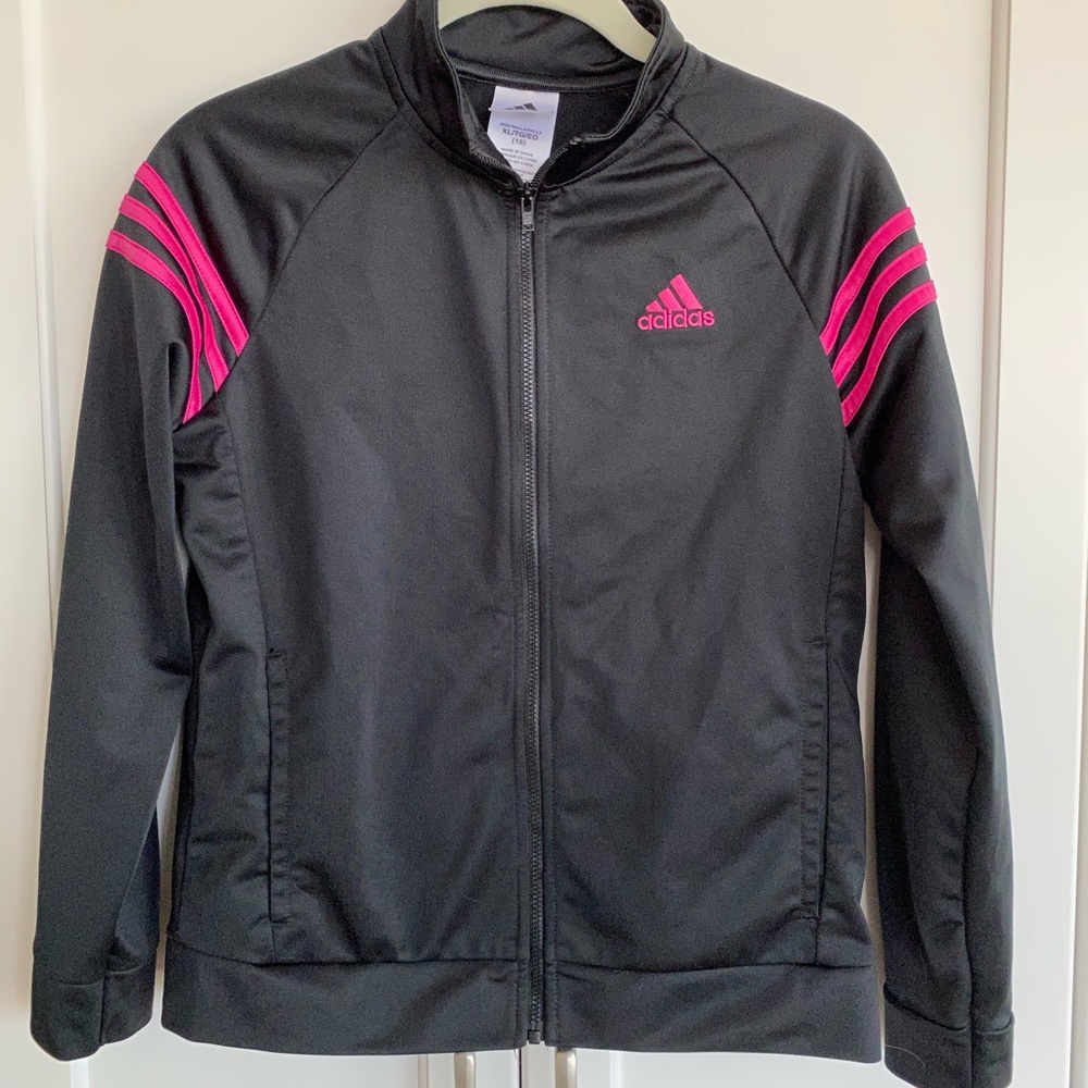 Girls Adidas track suit